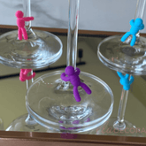 Kit Marca Taça de Silicone 6 Peças - Ela Decora